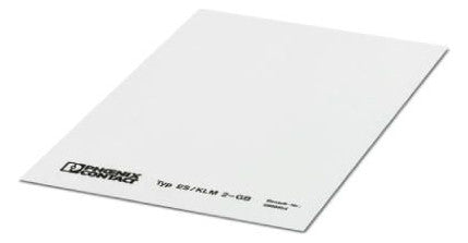 PHOENIX Klemmenmarkierung ws RM=7mm ES/KLM 2-GB unbedr horiz