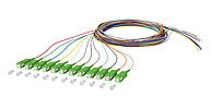 METZ CONNECT LWL-Pigtail SC SM OS2 APC 150Q1CA0020E 2m mehrf Aderpigtail