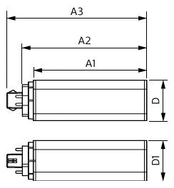 PHILIPS-LM LED-Röhrenlampe GX24q-3 9W ws CorePro LED PLT HF 9W 840 4P GX24q- 4000