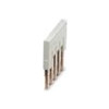 PHOENIX Querverbinder 5p gr steckb isol FBS 5-5 GY 24A m.Berühr.schutz