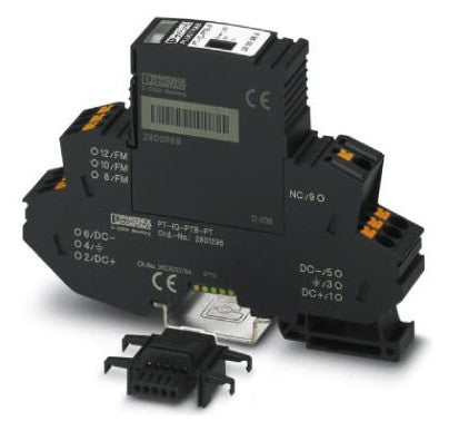 PHOENIX Ableiter Typ3 24VDC 0,13A TS35 PT-IQ-PTB-PT m.FMkont opt Klemme