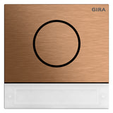 GIRA Ruftastenmodul Bus 1RT brz System 106 5569921 106,5x106,5mm