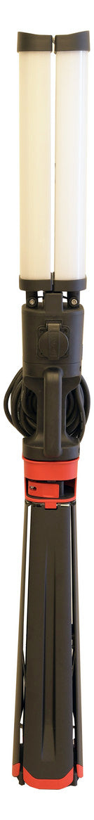 MEGATRON LED-Bauleuchte 80W 5000K 9000lm HELFA MT69054 IP54 Kst m.Steckd
