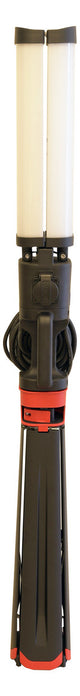 MEGATRON LED-Bauleuchte 80W 5000K 9000lm HELFA MT69054 IP54 Kst m.Steckd