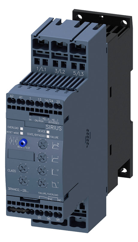 SIEMENS Sanftstarter 200-480V 32A 3RW4027-2BB04 15kW/400V 7,5kW/230V