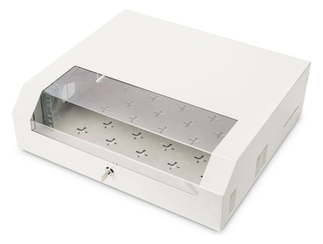 ASSMANN ELEKTRO Wandgehäuse 3HE rotierba Slim, 145x525x475mm DN-19 04U-PB
