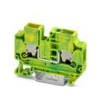 PHOENIX Schutzleiter-Reihenklemme gn/ge XTV 6-PE 0,5-10qmm 1Etage TS35