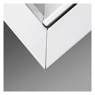 REGIOLUX LED-Rasterleuchte 29W 4000K ws UEX/625 4500 840 ET 4119lm Konv