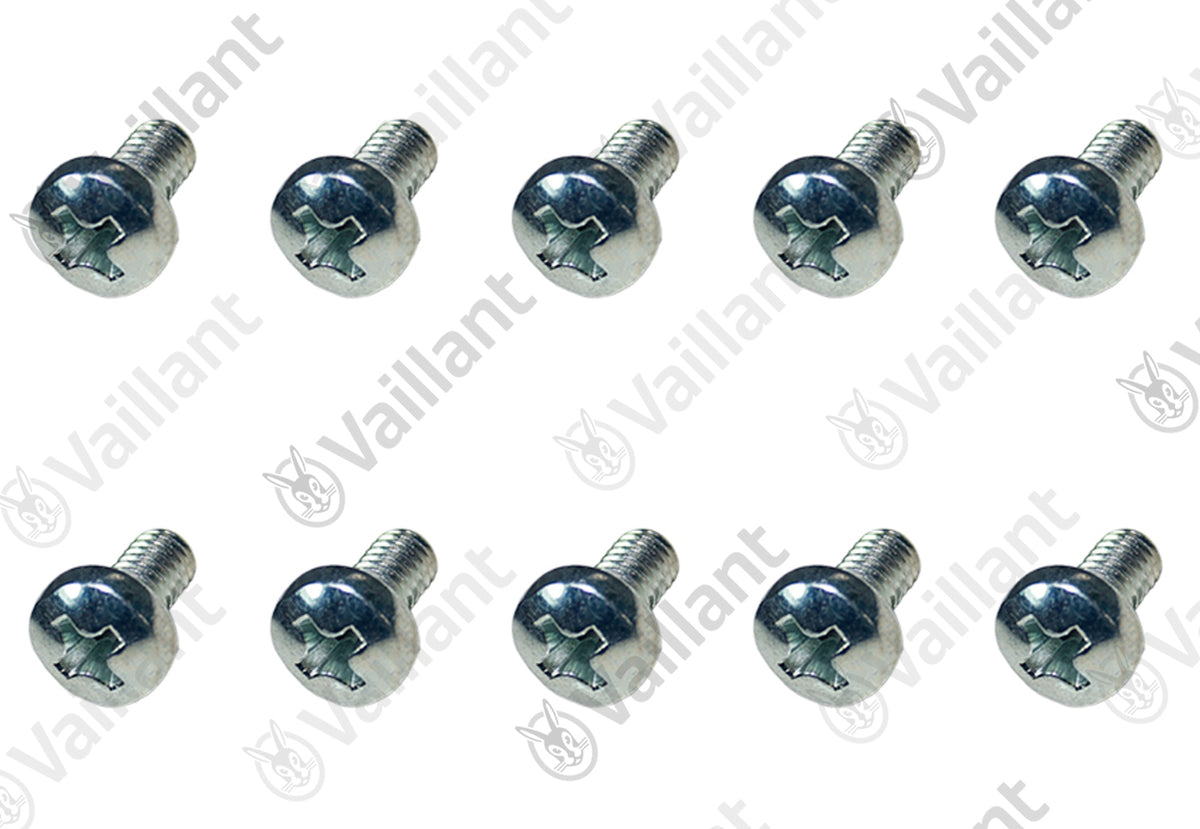 Vaillant Ersatzteil Schraube, (x10) für MAG 11-0/0 (Y) XZ, MAG 11-0/0 GX u. a. | Art.-Nr. 105834