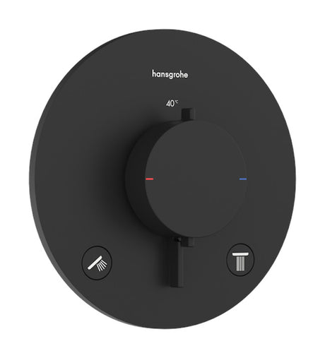 hansgrohe Ecostat Comfort S, Thermostat Unterputz für 2 Verbraucher, 33715670