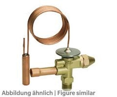 Ventilkörper Honeyw. TMVBL,R134a, o.MOP Bördel/Löt, Adsorberfüllung -30/+15
