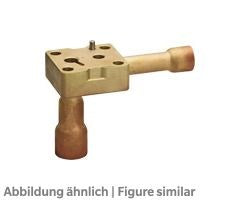 Lötsockel Honeywell VLS-W,  6x10mm für TMVL, winkel-löt, int. Druckausgl.