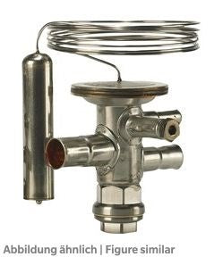 Exp.-Ventil Danfoss TCAE R407C, mop +15, Bereich N, Löt 12 x 16mm ODF
