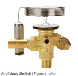 Ventilkörper Danf. TE2 R744 CO2, MOP+5°C Ext. Ausgl., Bördel/Löt 1/2",0 bis -40°
