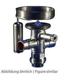 Ventilkörper Danfoss TUA R449A oh.MOP 3/8x1/2" löt, hermetisch