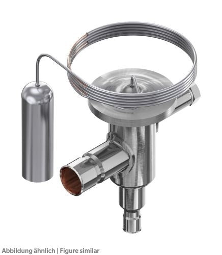 Exp.-Ventil Danfoss TUB R290 Düse 3 1/4x1/2" Löt, interner Druckausgleich