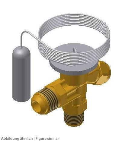 Exp.-Ventil Danfoss T2 R1234yf, intern o.MOP, Bereich N -40/+10 Grad, bördel