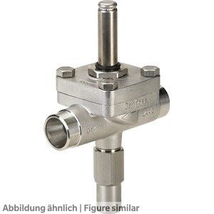 Magnetventil Danfoss EVRST 15 Edelstahl ohne Spule, 3/4"Schw.-Stutzen,m.HB,50bar