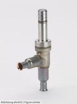 Magnetventil Danfoss EVUL1, 6mm löt, NC PS 90bar, Edelstahl, Bi-Metallanschlüsse