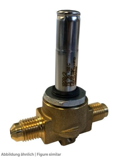 Magnetventil Castel 1020/2S  ohne Spule Bördel 7/16"-UNF, 1/4"-SAE, 6mm