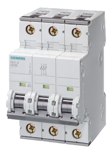 SIEMENS Leitungsschutzschalter UC B 6A 5SY7306-6 3p 400V 3TE 50Hz IP20