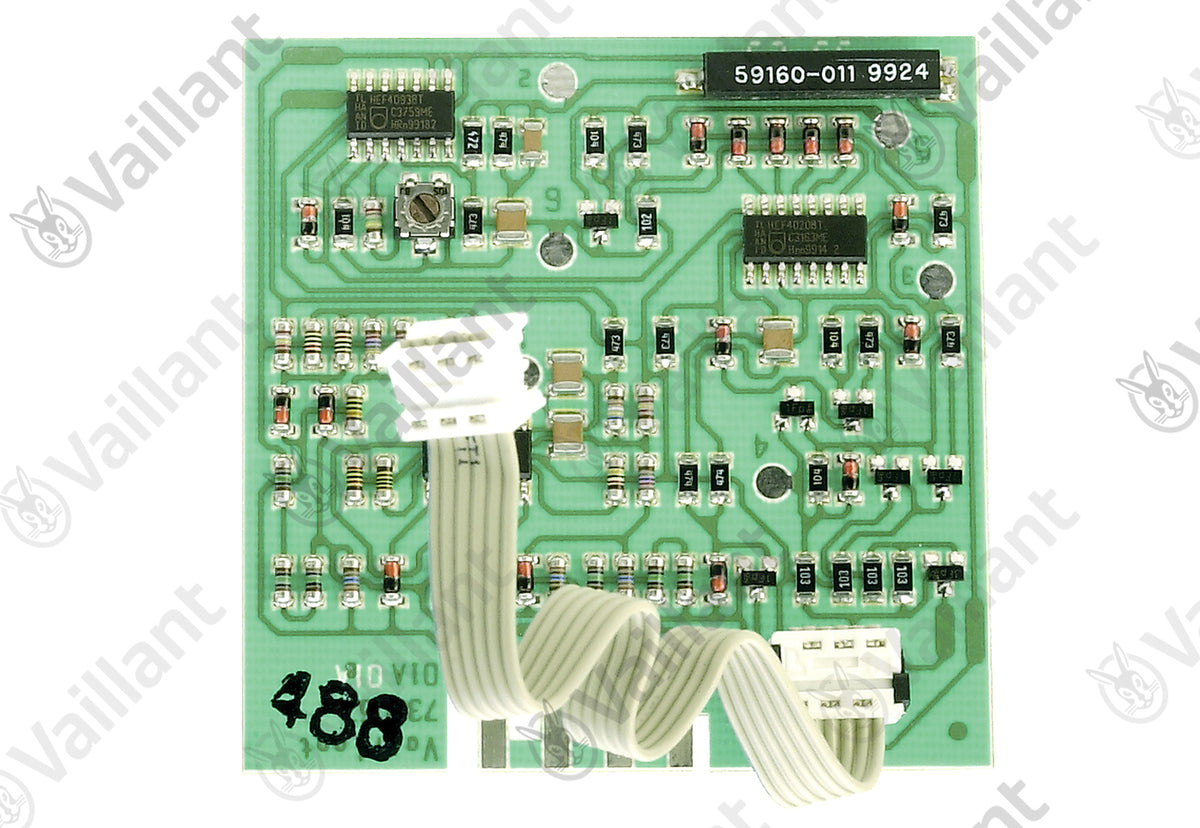Vaillant Ersatzteil Leiterplatte, Abgassensor für VC 194 XE-C, VC 204+254 XE u. a. | Art.-Nr. 130355