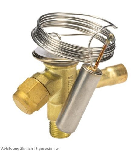 Therm. Exp.-Ventil Sanhua RFKH10-2.8-72AR450A bördel/löt, int. Dr.-Ausgl. oh.MOP