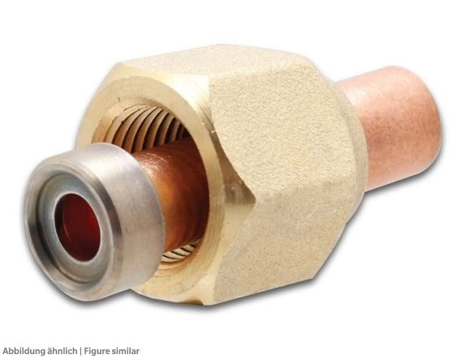 Lötadapter Sanhua RFK-A04-038013 6mm für Eintritt Expansionsventil RFKH