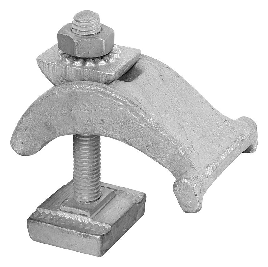 WALRAVEN Strut Trägerklammer Schwerlast fverz. 72x52x80 bis Flanschstärke 35 mm