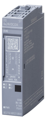 SIEMENS Digital I/O-Modul DC 19,2-28,8V 6ES7132-6BD21-0BA0 4Ausg 19,2-28,8V