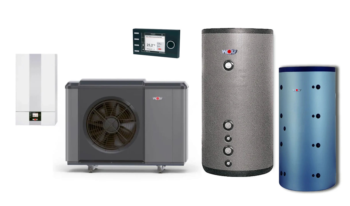 WOLF Paket CHA 10/400V inklusive BM-2 mit SPU-2-500, SPU-1-200 und Zubehör, 9146863W40