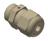 Kabelverschraubung M16x1,5 RAL7035 IP68
