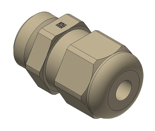 Kabelverschraubung M16x1,5 RAL7035 IP68