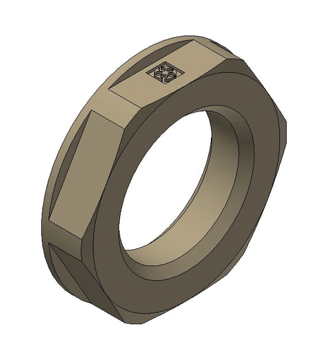 Gegenmutter EN 60423  M 16 x 1,5 RAL7035