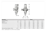 Honeywell Rohrtrenner R 295 SA, EB-Art 2 R 1, Ansprechdruck 1,0 bar | R295SA-1B