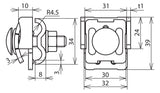 DEHN SE Falzklemme  8-10mm 0,7-8mm ST FK DUL 8.10 KBF0.7 8 STTZN f/vz
