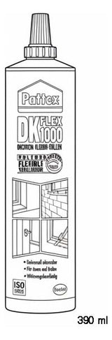 Walraven Dichtstoff Pattex DK Flex 1000 zum Kleben u. Abdichten weiss 390ml | HE-DK001