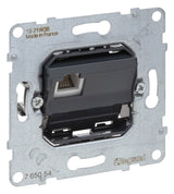 LEGRAND Anschlussdose Cat3 RJ11 schräg SEANO Legrand 765054 m.Staubschutz
