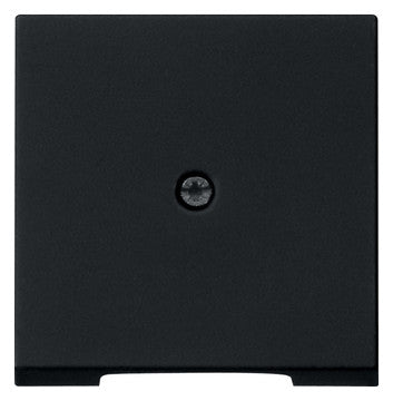 GIRA Zentralplatte sw Schraubbef System 55 0274005 ohne Beschriftungsfeld