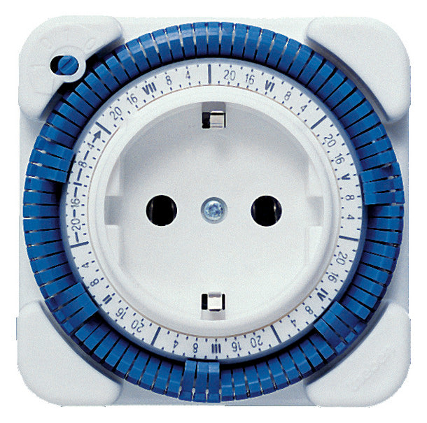 THEBEN Steckdosenschaltuhr IP20 analog theben-timer 27 Tage-/Wochen 230V 16A