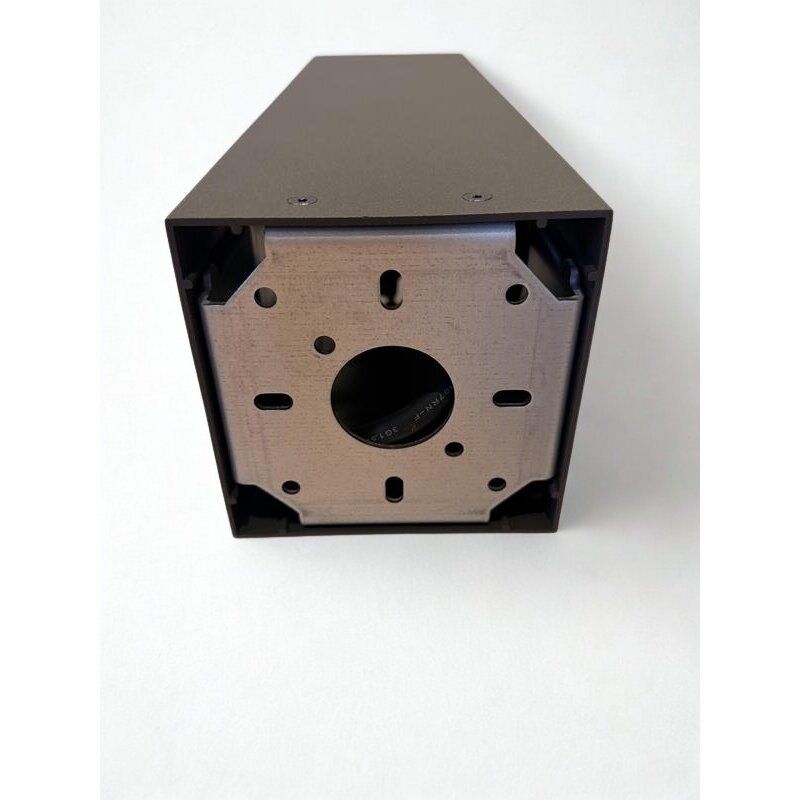 DOTLUX Poller für Wegeleuchte quadrat sw WAY 4559-1-Poller412mm Alu