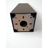 DOTLUX Poller für Wegeleuchte quadrat sw WAY 4559-1-Poller412mm Alu