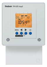 THEBEN Schaltuhr digi 230-240VAC 1kan TR 635 top2 87600h FR-Einb 24h Prog