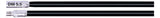 RUNPOTEC Runpo Stick 2x1m schwarz/mittel 10044