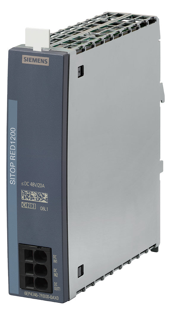 SIEMENS Gleichstromversorgung 24V 20A 6EP4346-7RB00-0AX0 f.Tragschien IP20