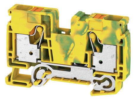 WEIDMÜLLER Schutzleiter-Reihenklemme A2C 16 PE 0,75-16qmm gn/ge 1Etage TS35