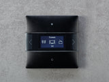 THEBEN Raumtemperaturregler UP KNX sw mt iON 108 KNX BK Basis+v.Abdeckpl LED
