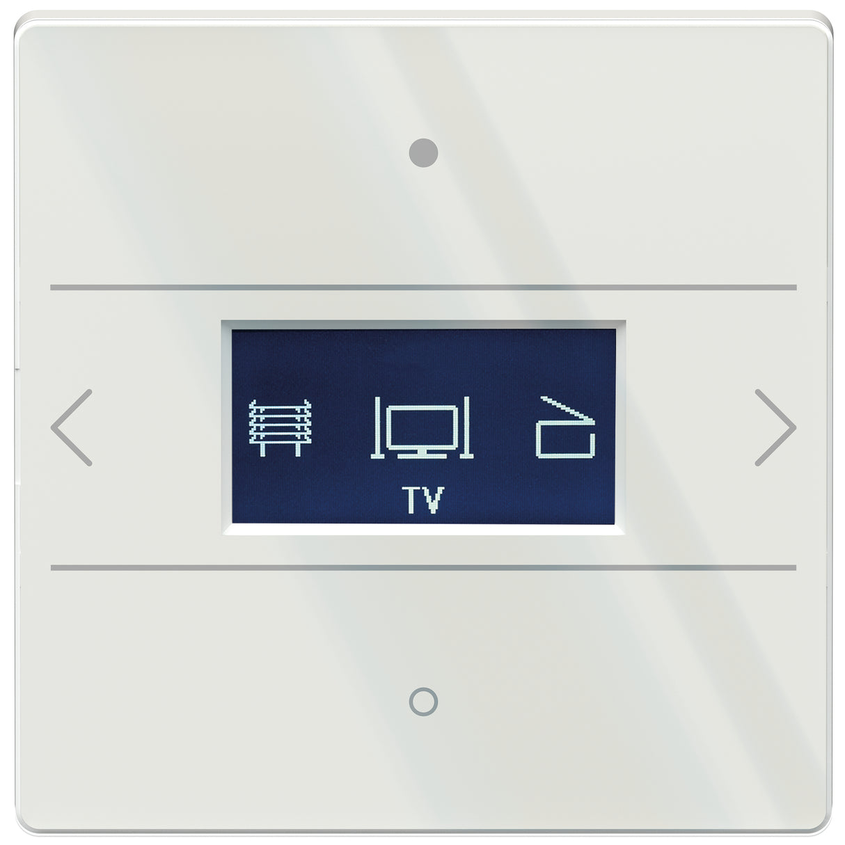 THEBEN Tastsensor UP ws glz 2f 10pkt LED LUXORliving iON8 G WH inkl.Ankoppl
