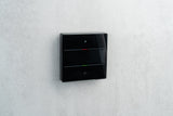 THEBEN Tastsensor LUXORliving UP sw glz LUXORliving iON2 G BK 2f 2pkt LED