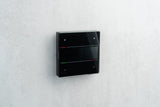 THEBEN Tastsensor KNX UP sw glz 4f 4pkt iON 104 KNX G BK inkl.Ankoppl LED